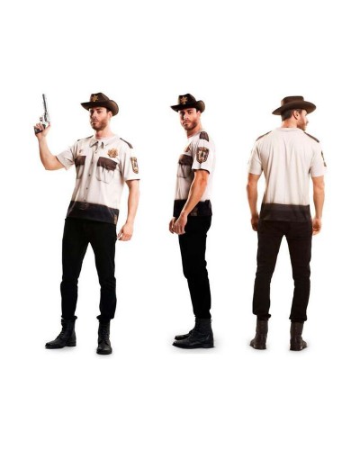 Mi Otro Yo Disfraz Sheriff Policía Adulto - Fiesta de Disfraces
