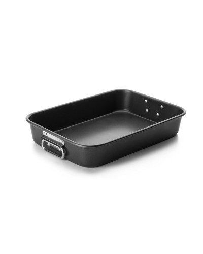 Ibili Backblech | Stahl | 40 x 8 x 8 cm | Backen und Braten
