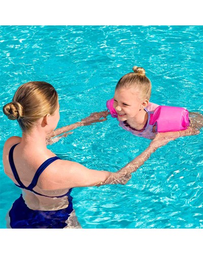 Bestway Schwimmweste Kinder Rosa 9101A - Sicheres Schwimmen

