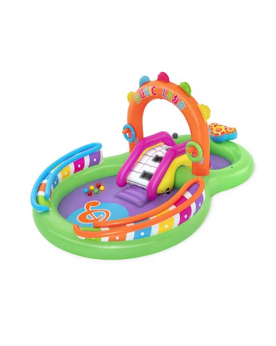 Bestway Opblaasbaar Speelpark Muzikaal 295x190x137 cm +2 Jaar Tuin 53117