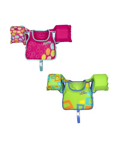 Bestway Aquastar Gilet de Sauvetage Gonflable - 19-30 kg - Swim Safe
