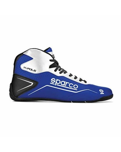 Sparco K-Pole Racing Kart Boots Light Blue Size 48 - Optimal Performance
