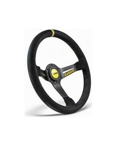 Sabelt SBRFVO2009X Volant de Course Noir - Diamètre Optimal pour le Sim Racing
