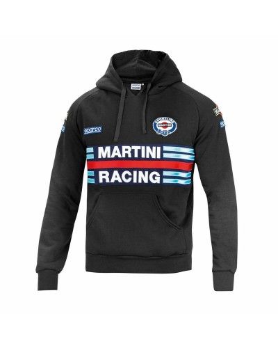 Miesten huppari Sparco Martini Racing Musta