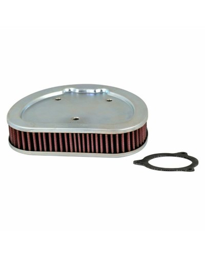 K&N Filtro de Aire para Motocicleta KNHD-1508, Alto Flujo, Lavable y Reutilizable
