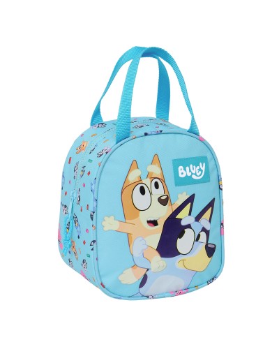 Bluey Sky Blue Thermal Bag - 19x22x14 cm - Lunch Box School Travel
