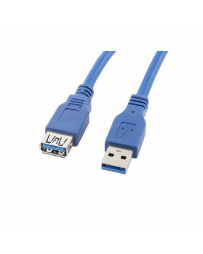 Lanberg USB 3.0 A-A Kabel 1.8m - High Speed Datenübertragung - Schwarz
