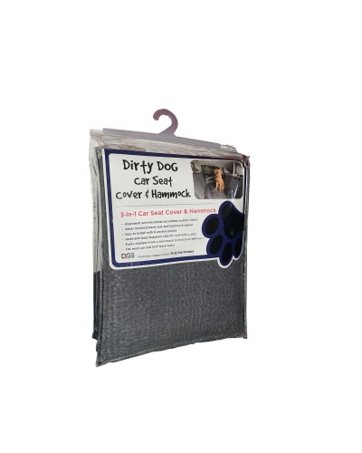 Dog Gone Smart - Coprisedile Auto per Cani - Grigio 137x55cm - Impermeabile
