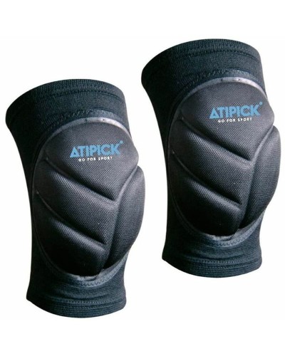 Atipick Genouillères FIT20208 Noires - Protection et Confort pour le Sport
