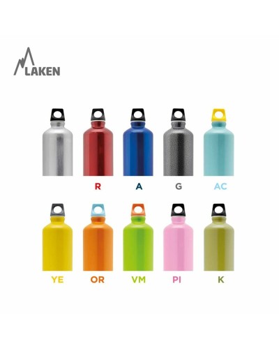 Water bottle Laken Futura Grey Light grey (1,5  L)