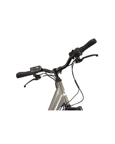 Elektrisches Fahrrad Nilox 30NXEB266VFM1V3 250 W Grau Schwarz/Grau 26"