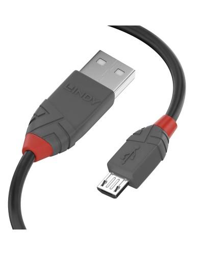 Lindy USB 2.0 A Male to B Male Cable 5m - Black - Fast Data Transfer
