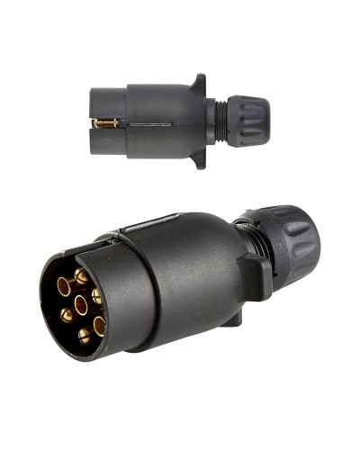 Perävaunun pistoke Rawlink polypropeeni 7-nastainen 12 V Urospistoke