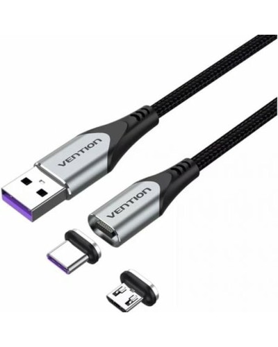 Vention USB-C 3.1 Gen 2 Cable Black 50cm - Fast Data Transfer & Charging
