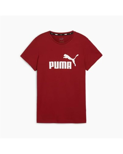 Puma Women's T-Shirt Red - Short Sleeve Sport Training
