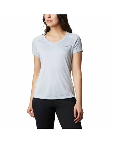Columbia Zero Rules Mujer: Camiseta Técnica de Manga Corta Transpirable
