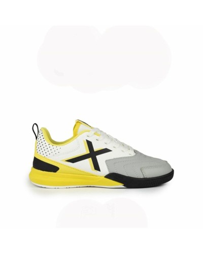 Munich Rondito Kid Elastic: Scarpe Calcetto Bambino, Grigio Chiaro
