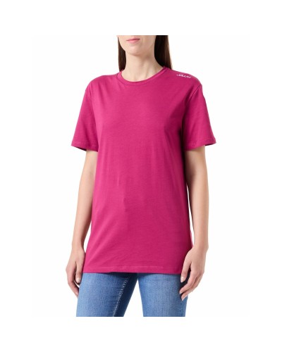 T-shirt med kortärm Dam Joluvi Combed Cotton Purpur