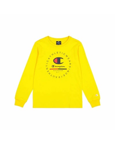 Heren-T-Shirt met Lange Mouwen Champion