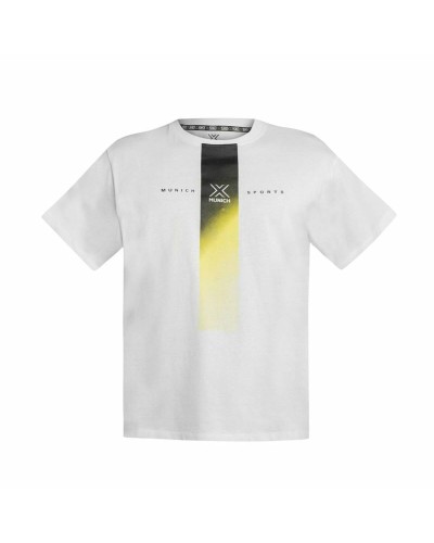 Sport T-shirt Korte Mouwen Munich Athletic Challenge Wit