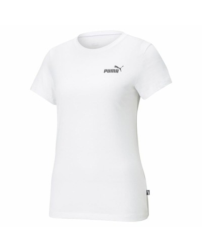 Puma Maglia Donna Manica Corta Essentials - Cotone Sport Casual
