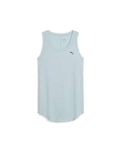 Dames Mouwloos T-shirt Puma Studio Foundation Hemelsblauw