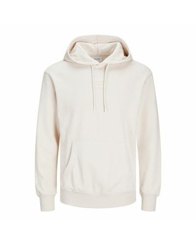 Jack & Jones Felpa Cappuccio Uomo Jjhakkai Moonbeam - Comfort & Stile

