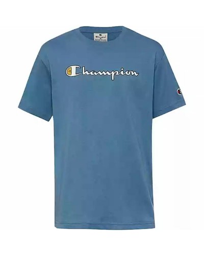 Sport T-shirt Korte Mouwen Champion Indigo