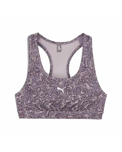 Puma Sujetador Deportivo 4Keeps Lila - Sujeción Media Entrenamiento
