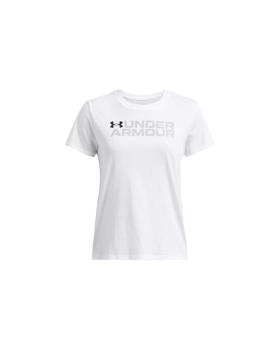 Under Armour Maglia Donna Bl Pack SS Bianco - Traspirante Performance Running
