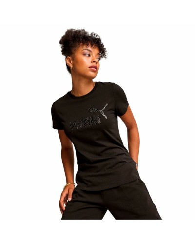 Naisten T-paita Puma Essentials + Animal