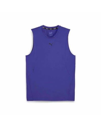 Puma Cloudspun Always On: Camiseta de Tirantes Hombre Azul Claro - Transpirable
