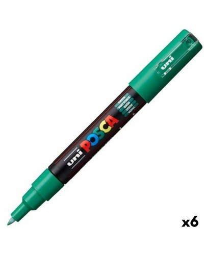 Tuschpennor POSCA PC-1M Grön (6 antal)