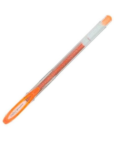 Penna för flytande bläck Uni-Ball Sparkling UM-120SP Orange 0,5 mm (12 Delar)