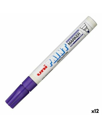 Uni-Ball PX-20 Purple Permanent Markers - Pack of 12
