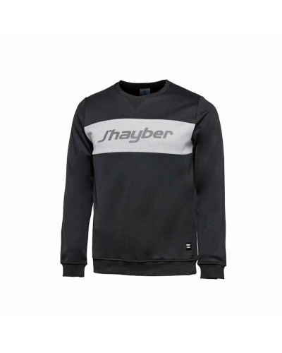 J-Hayber Sweat-shirt Homme Essential Noire : Sport & Décontracté - Coton Premium
