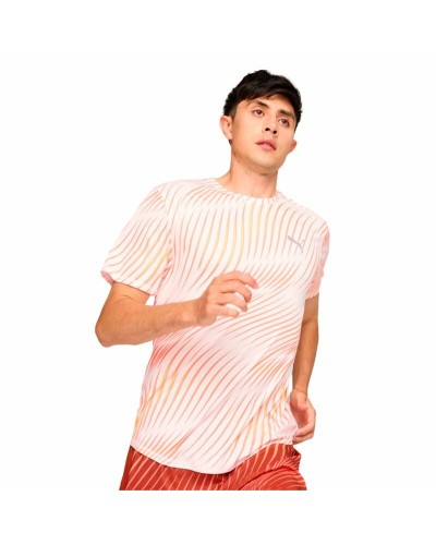 Puma Run Favorite AOP SS M - Men's Breathable Short Sleeve Running T-Shirt
