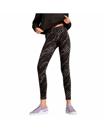 Puma Essentials: Women's Black Sports Leggings - Ideal for Training
