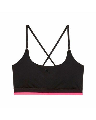 Puma Move Hypernatural - Black Sports Bra - Medium Support - Ideal for Training
