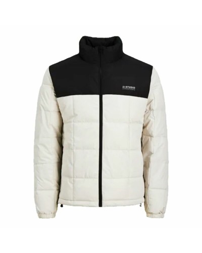 Träningsjacka Herr Jack & Jones Jjben Square Moonbeam Vit