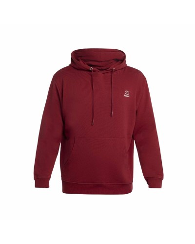 Munich Felpa Uomo Breaker Rosso Cremisi - Cappuccio & Comfort
