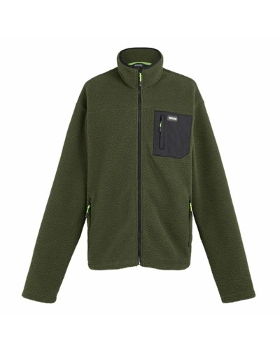 Regatta Frankie: Men's Fleece Jacket Khaki - Warm and Breathable
