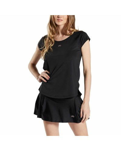 Ditchil - Maglia Smanicata Donna Nera - Top Sportivo Traspirante
