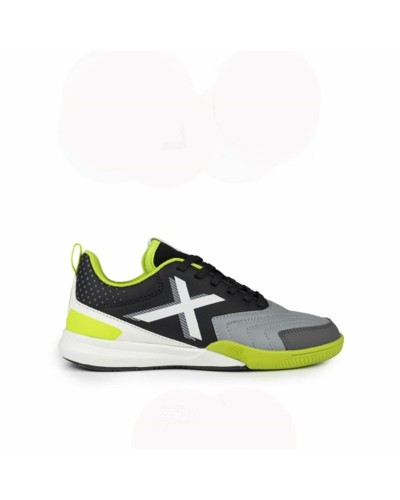 Munich Rondito Kid : Chaussures de Foot Enfant Jaune/Noir, Élastiques
