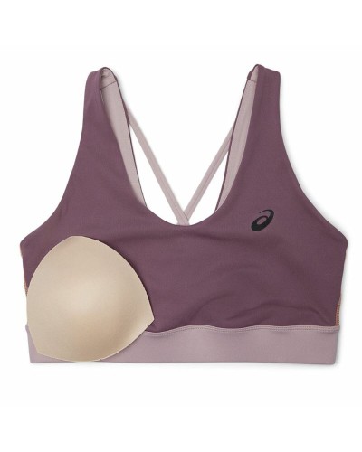 Asics Brassière de Sport Femme Rose - Maintien Moyen pour Running & Fitness
