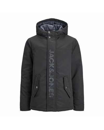 Jack & Jones Jjfun: Boy's Black Jacket, Warm and Lightweight
