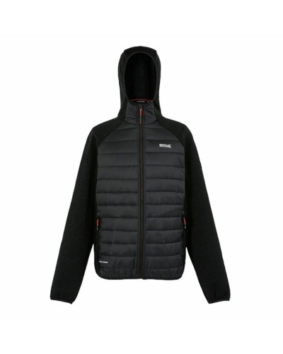 Regatta Newhill Hybrid: Giacca Sportiva Uomo Nero - Traspirante & Leggera
