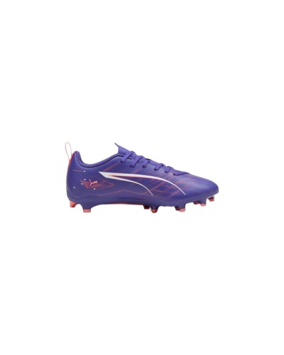 Puma Ultra 5 Play FG/AG: Fußballschuhe für Kinder Lila (Gemischte Böden)
