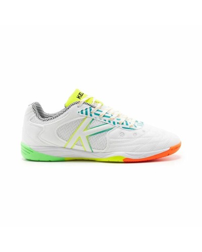 Chaussures de Futsal pour Adultes Kelme Copa Blanc