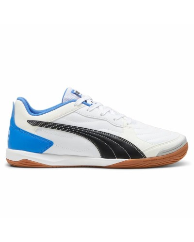 Volwassenen Zaalvoetbalschoenen Puma Pressing Iv Wit Blauw